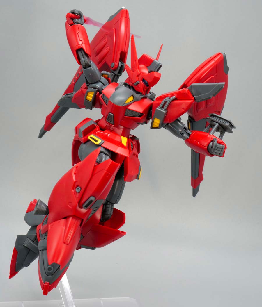 RE/100 ビギナ・ゼラのガンプラレビュー画像です