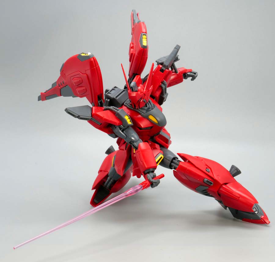 RE/100 ビギナ・ゼラのガンプラレビュー画像です