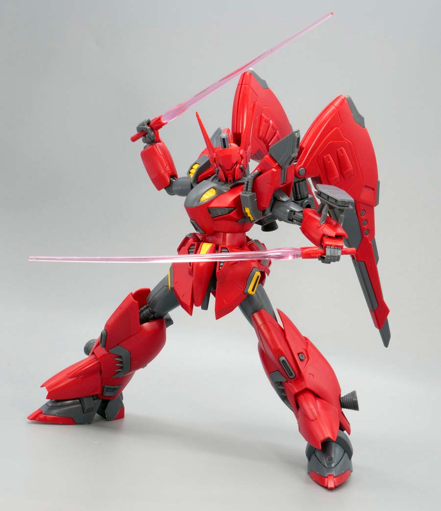 RE/100 ビギナ・ゼラのガンプラレビュー画像です