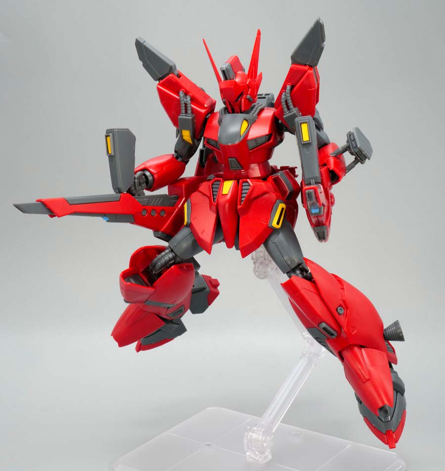 RE/100 ビギナ・ゼラのガンプラレビュー画像です