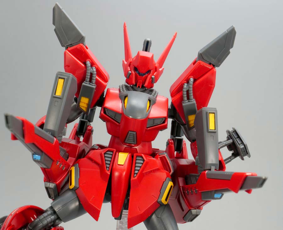 RE/100 ビギナ・ゼラのガンプラレビュー画像です