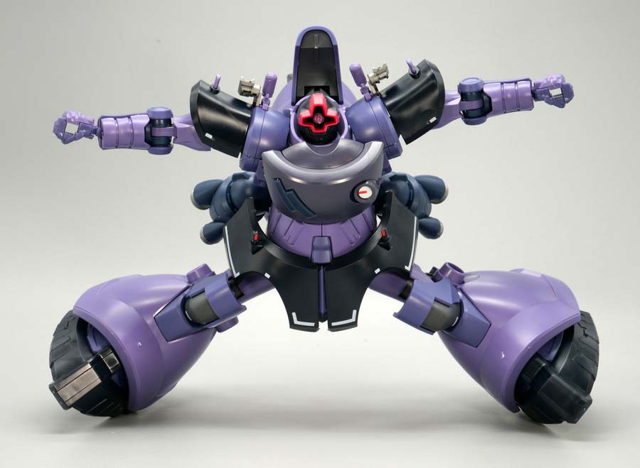 HGリック・ドム ガイア機 オルテガ機（GQ）』のガンプラレビュー画像です