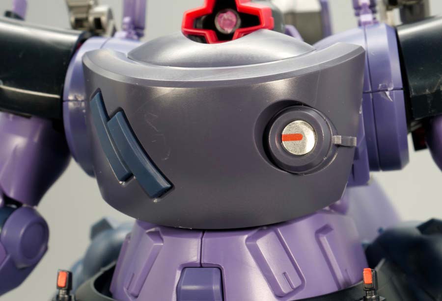 HGリック・ドム ガイア機 オルテガ機（GQ）』のガンプラレビュー画像です