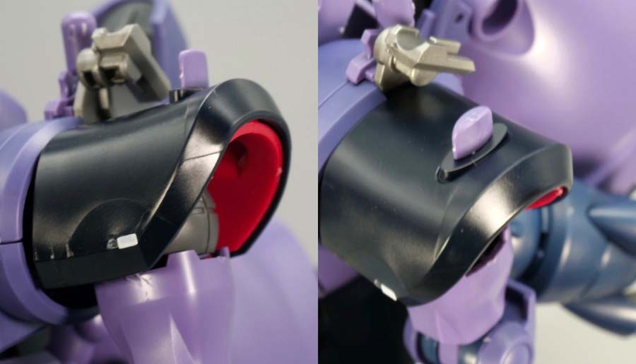 HGリック・ドム ガイア機 オルテガ機（GQ）』のガンプラレビュー画像です