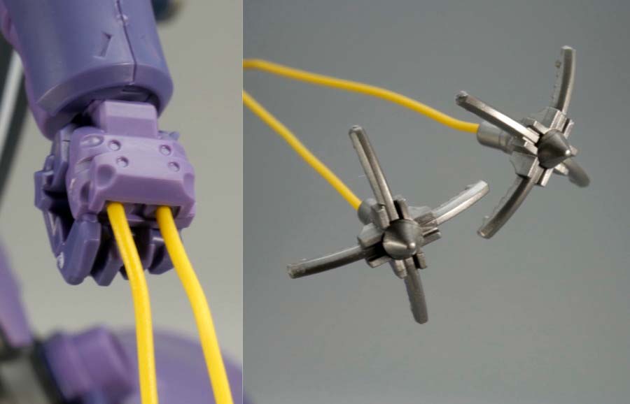 HGリック・ドム ガイア機 オルテガ機（GQ）』のガンプラレビュー画像です