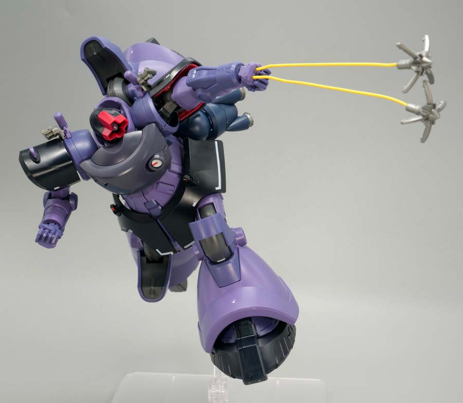 HGリック・ドム ガイア機 オルテガ機（GQ）』のガンプラレビュー画像です