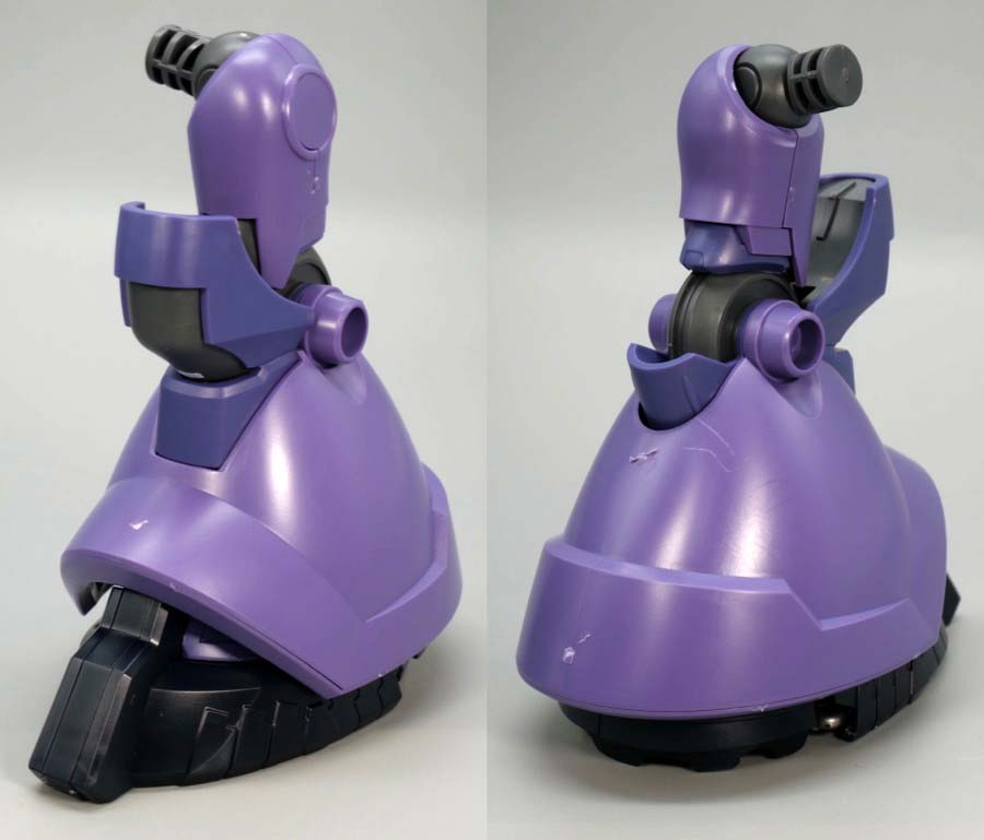 HGリック・ドム ガイア機 オルテガ機（GQ）』のガンプラレビュー画像です