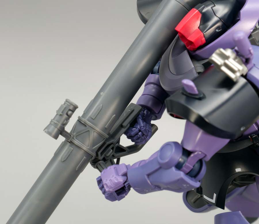 HGリック・ドム ガイア機 オルテガ機（GQ）』のガンプラレビュー画像です