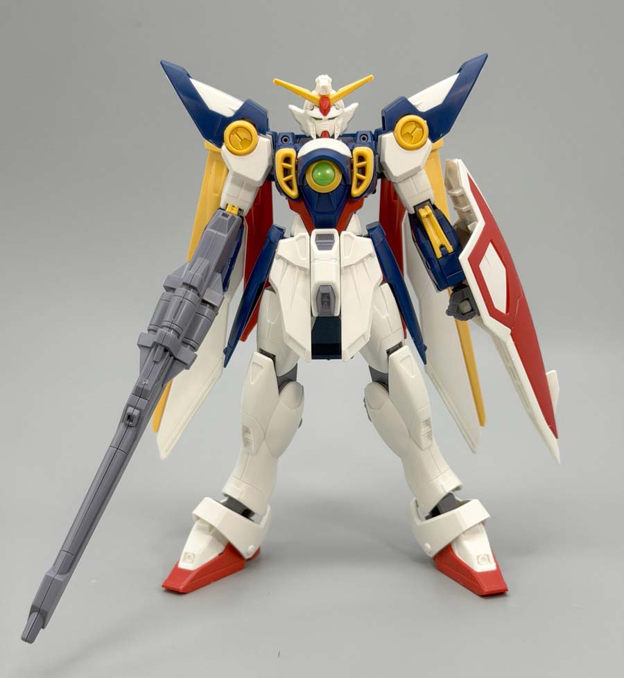 エントリーグレード ウイングガンダムのガンプラレビュー画像です