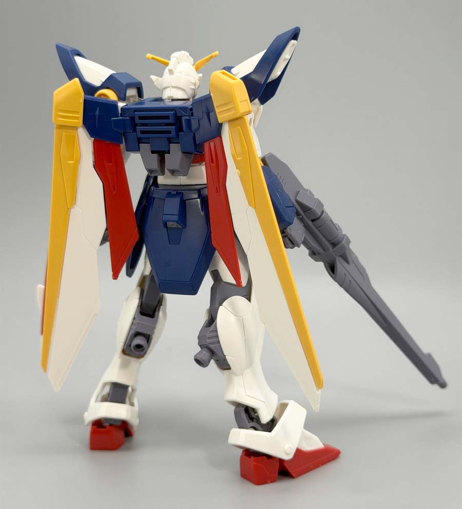 エントリーグレード ウイングガンダムのガンプラレビュー画像です