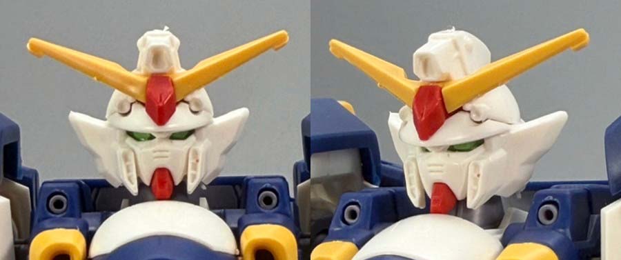 エントリーグレード ウイングガンダムのガンプラレビュー画像です