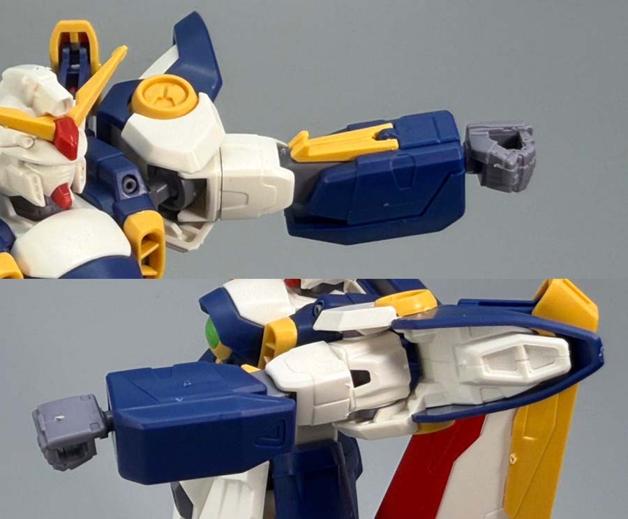 エントリーグレード ウイングガンダムのガンプラレビュー画像です