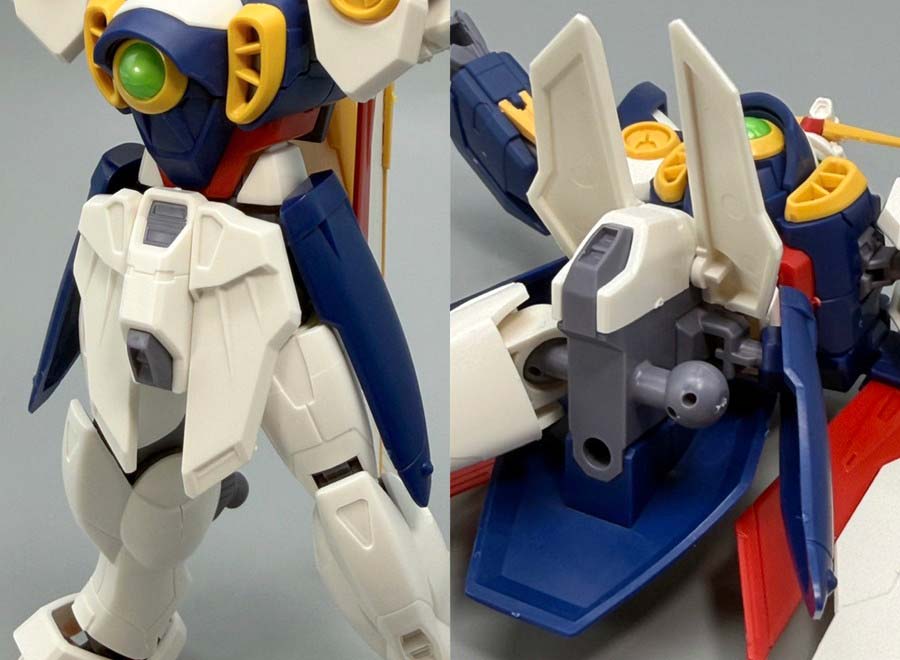 エントリーグレード ウイングガンダムのガンプラレビュー画像です
