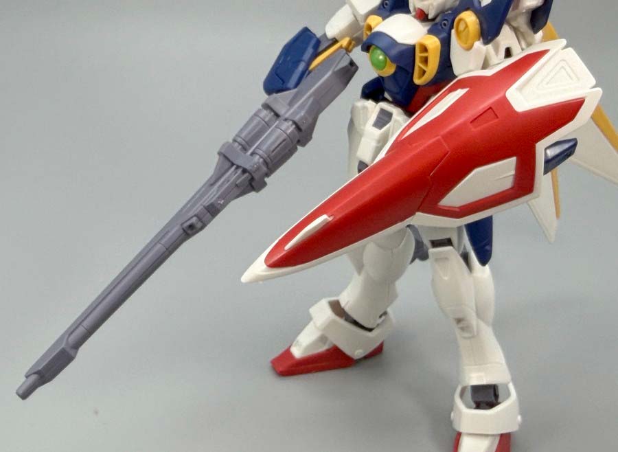 エントリーグレード ウイングガンダムのガンプラレビュー画像です