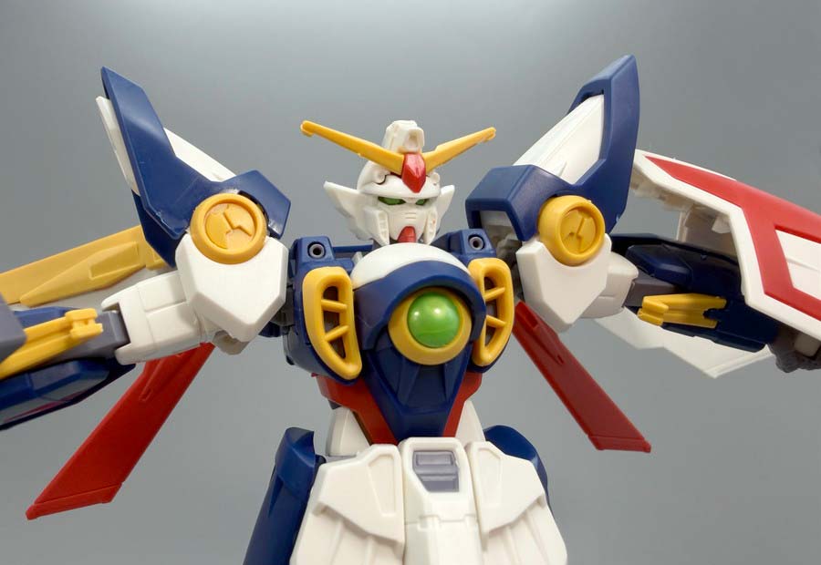 エントリーグレード ウイングガンダムのガンプラレビュー画像です