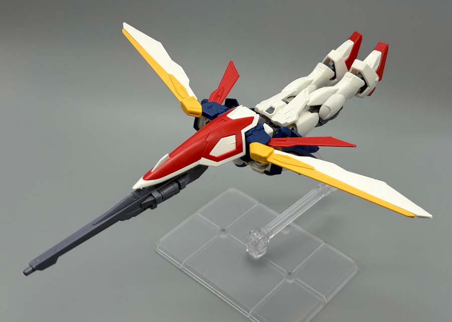 エントリーグレード ウイングガンダムのガンプラレビュー画像です