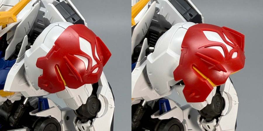 MGガンダムバルバトスルプスのガンプラレビュー画像です