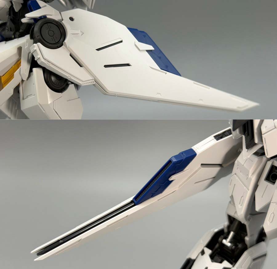 MGガンダムバルバトスルプスのガンプラレビュー画像です