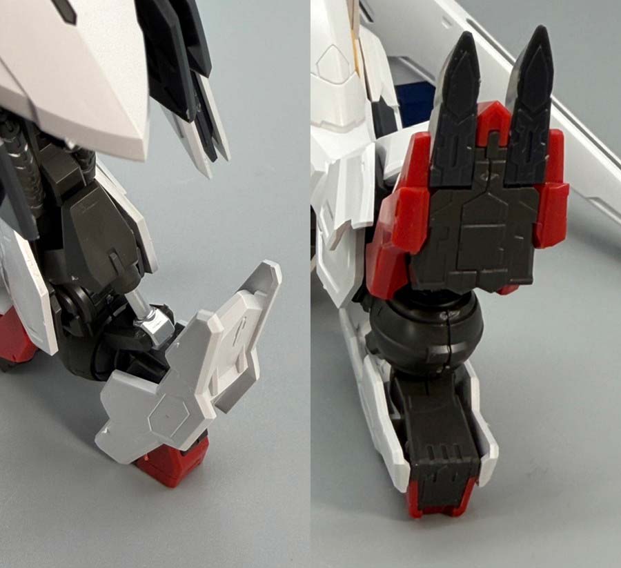 MGガンダムバルバトスルプスのガンプラレビュー画像です