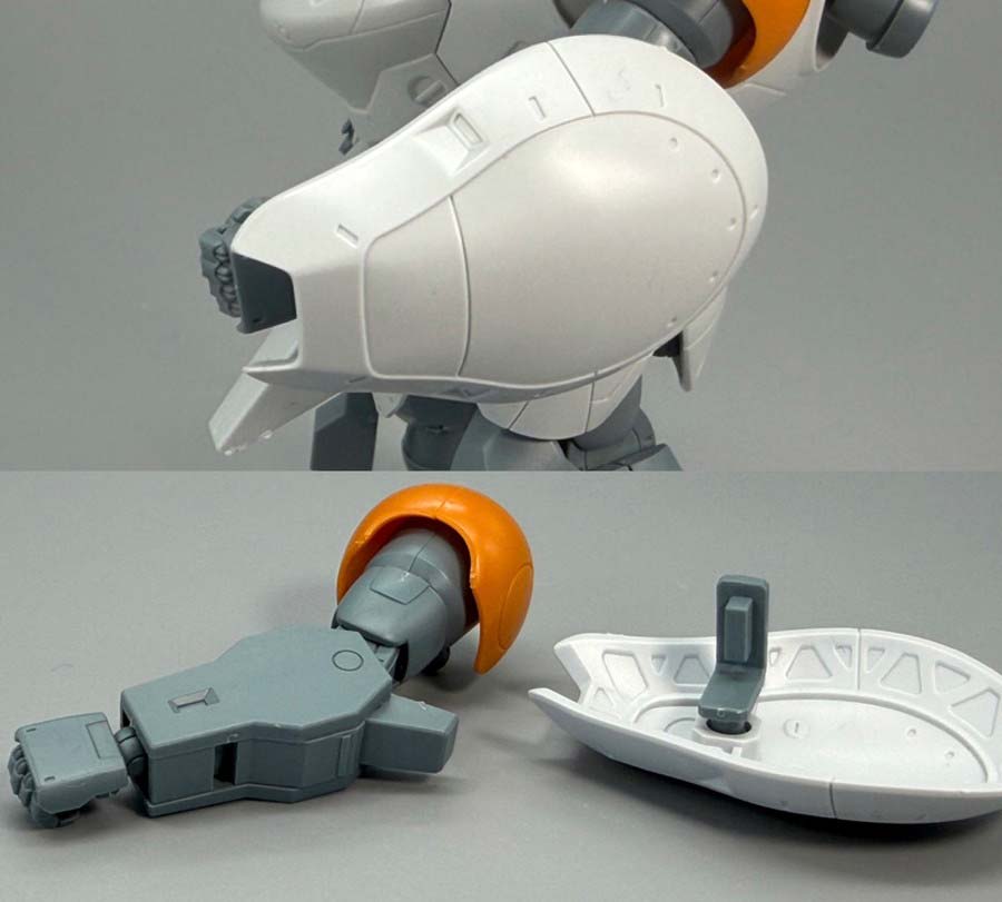 HGモンキーロディ（598機）のガンプラレビュー画像です