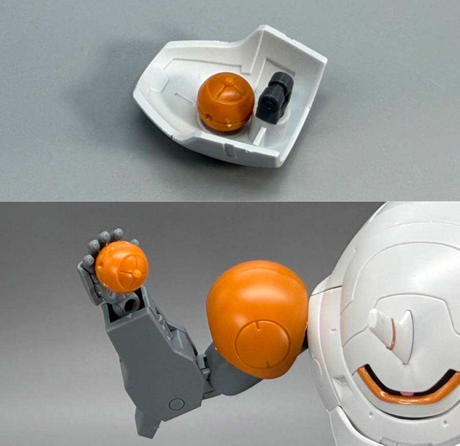 HGモンキーロディ（598機）のガンプラレビュー画像です