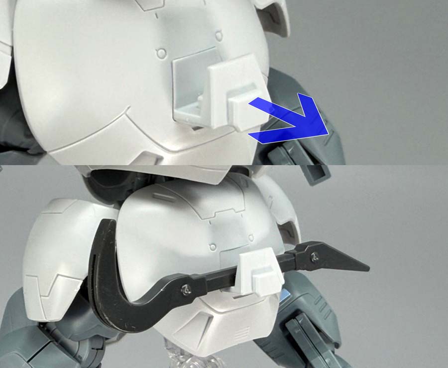 HGモンキーロディ（598機）のガンプラレビュー画像です