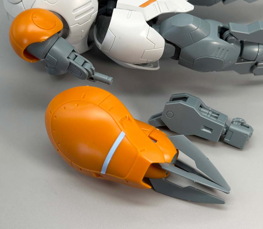 HGモンキークラブロディのガンプラレビュー画像です