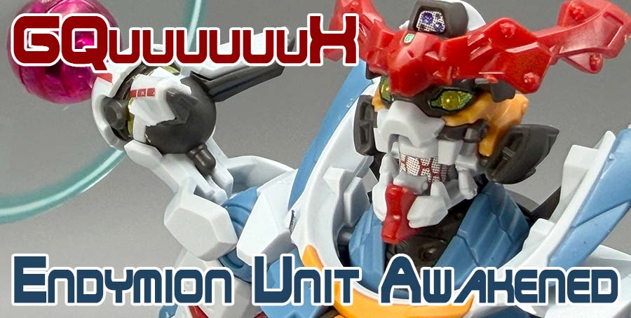 HGジークアクス（エンディミオン・ユニット覚醒時）のガンプラレビュー画像です