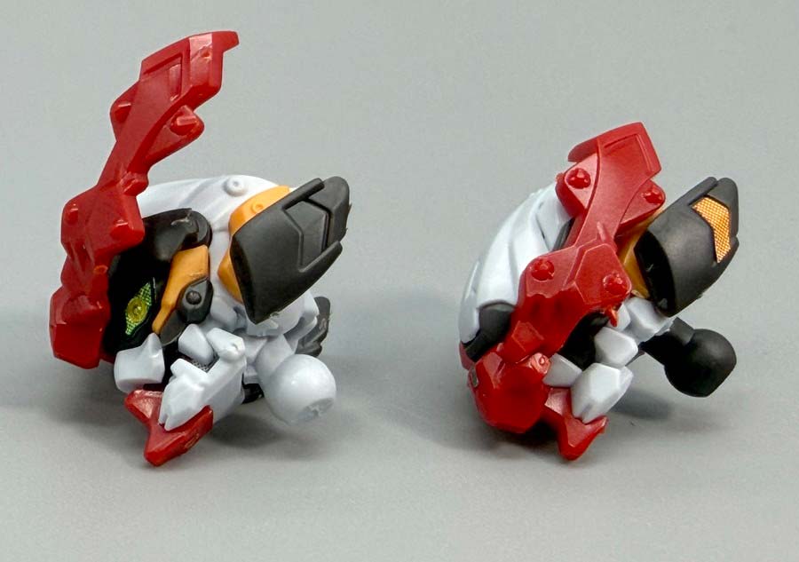 HGジークアクス（エンディミオン・ユニット覚醒時）のガンプラレビュー画像です