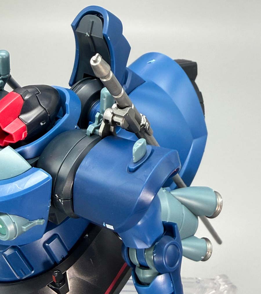 HGシャリア専用リック・ドム(GQ)のガンプラレビュー画像です