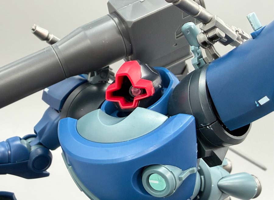 HGシャリア専用リック・ドム(GQ)のガンプラレビュー画像です