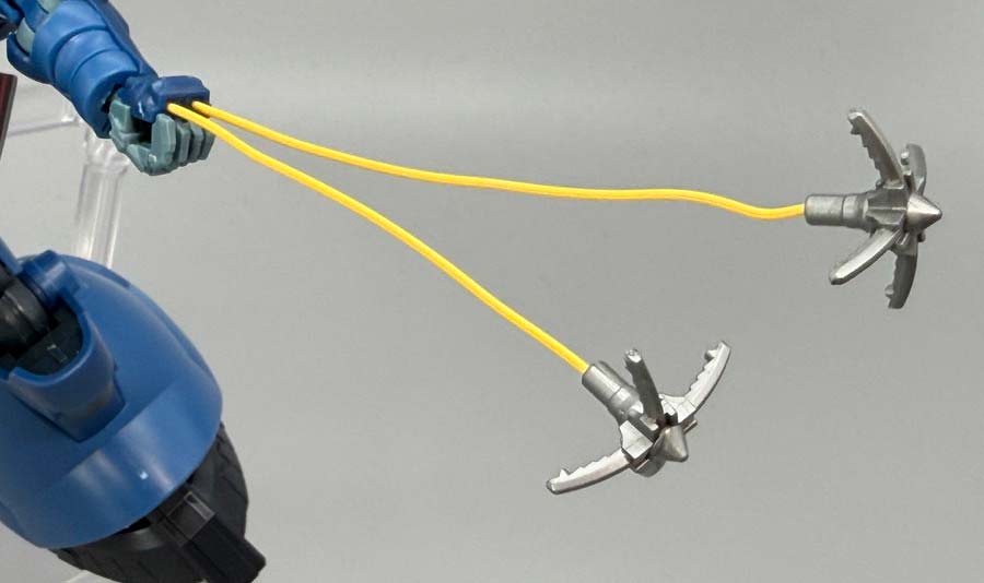 HGシャリア専用リック・ドム(GQ)のガンプラレビュー画像です