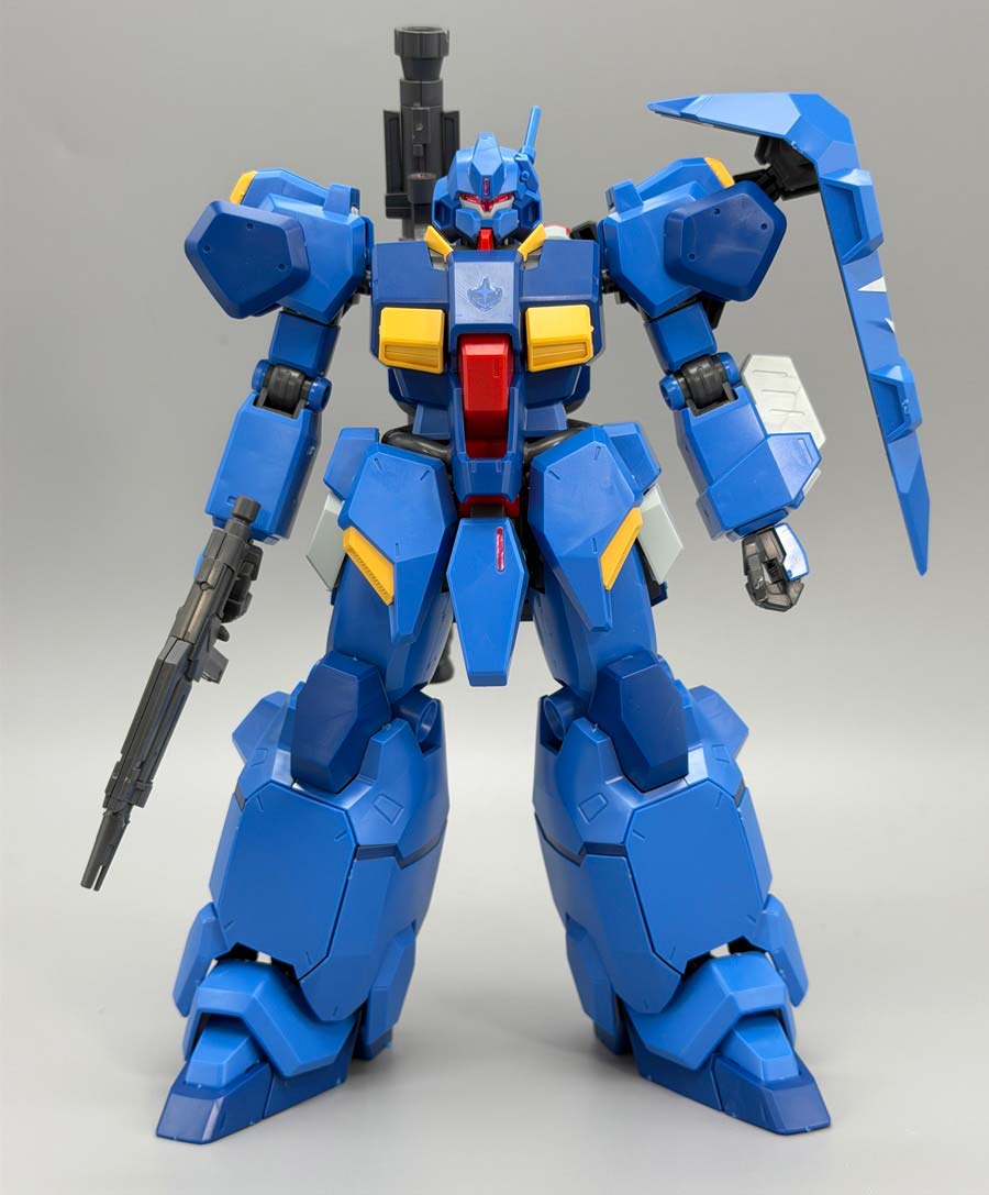 HGグスタフ･カール00型のガンプラレビュー画像です