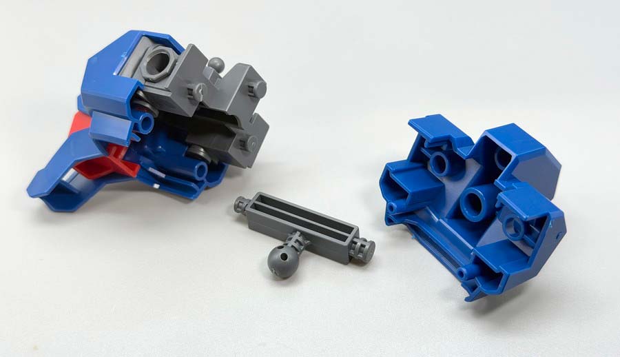 HGグスタフ･カール00型のガンプラレビュー画像です