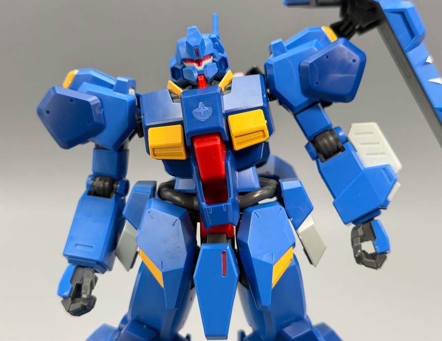 HGグスタフ･カール00型のガンプラレビュー画像です