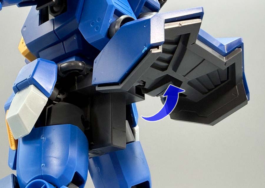 HGグスタフ･カール00型のガンプラレビュー画像です