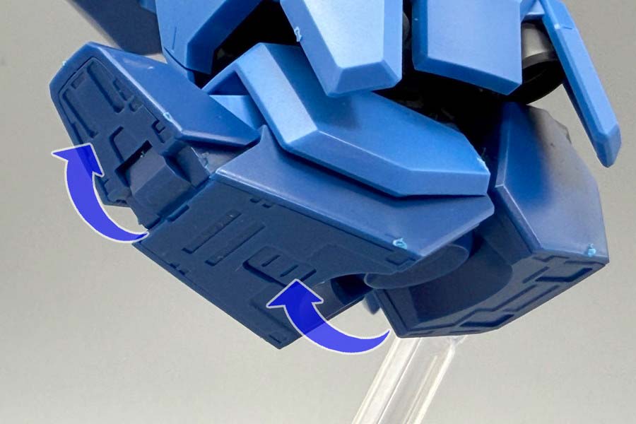 HGグスタフ･カール00型のガンプラレビュー画像です