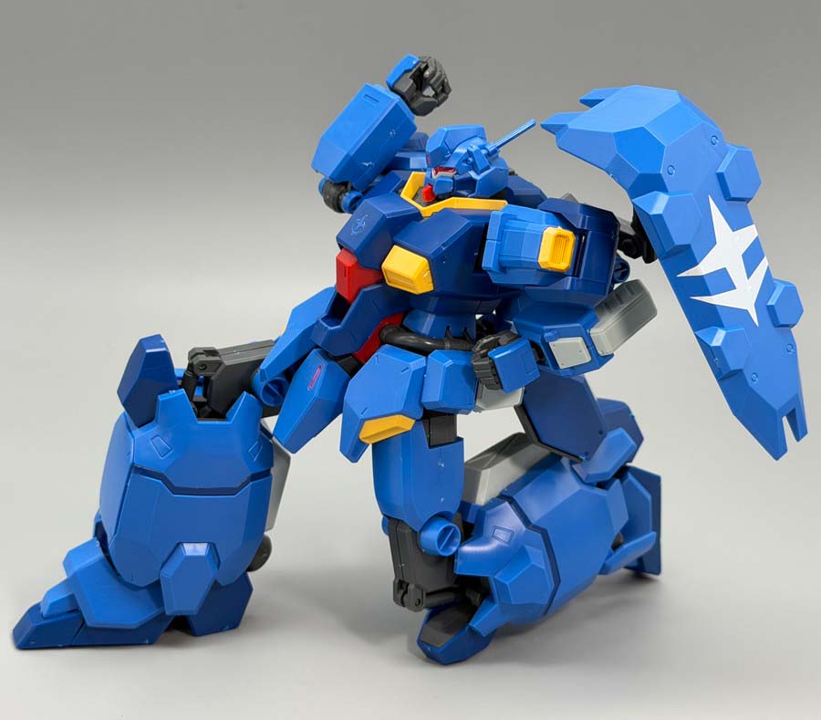 HGグスタフ･カール00型のガンプラレビュー画像です