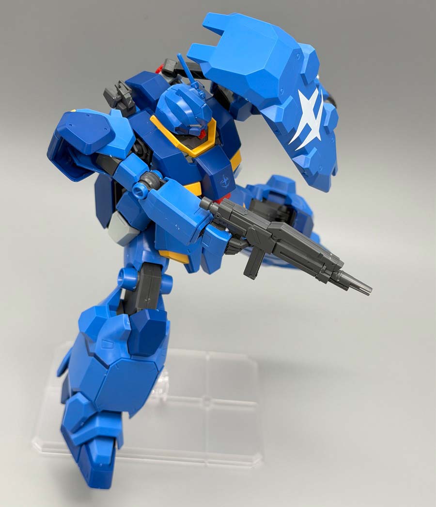 HGグスタフ･カール00型のガンプラレビュー画像です