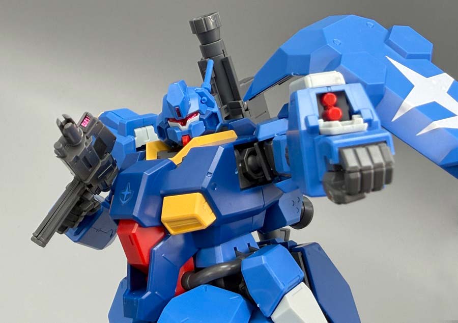 HGグスタフ･カール00型のガンプラレビュー画像です