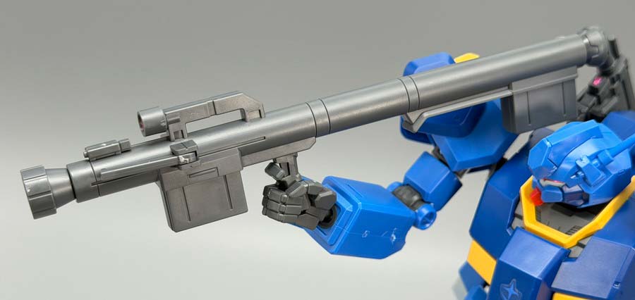 HGグスタフ･カール00型のガンプラレビュー画像です