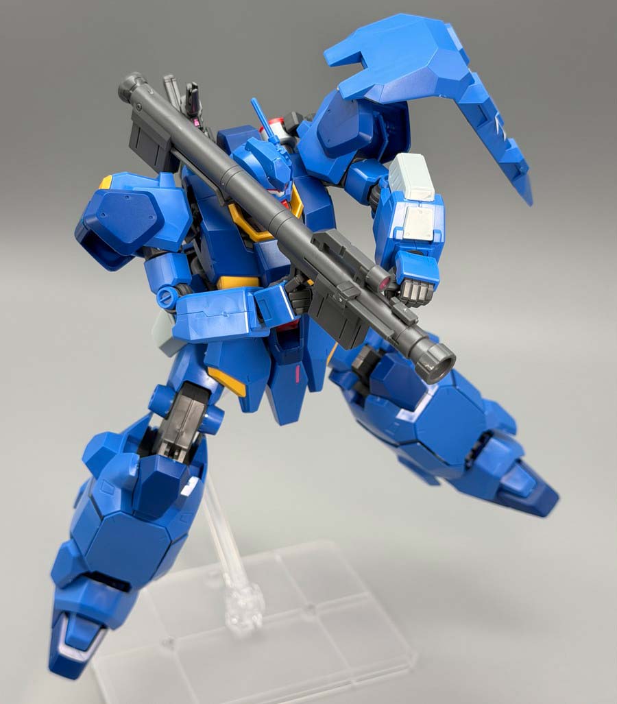HGグスタフ･カール00型のガンプラレビュー画像です