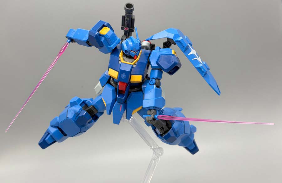 HGグスタフ･カール00型のガンプラレビュー画像です