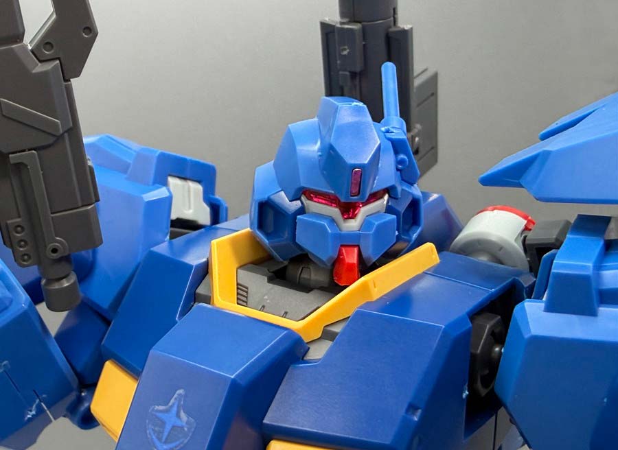 HGグスタフ･カール00型のガンプラレビュー画像です