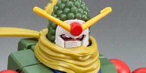 HGマンダラガンダムのガンプラレビュー画像です