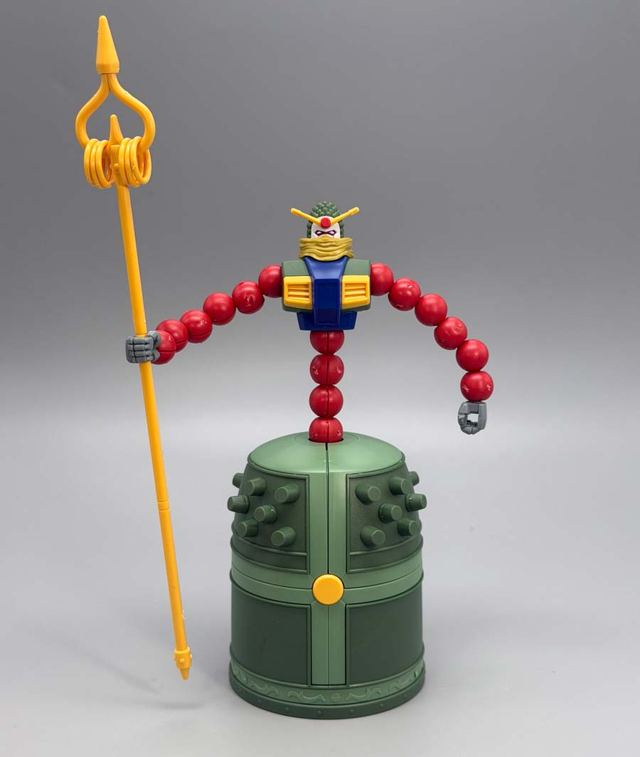 HGマンダラガンダムのガンプラレビュー画像です