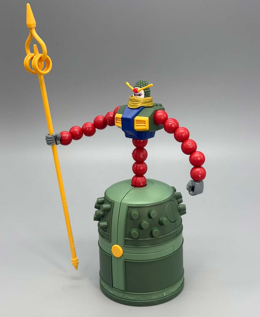 HGマンダラガンダムのガンプラレビュー画像です