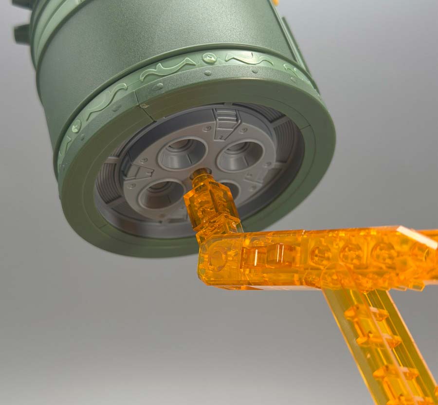 HGマンダラガンダムのガンプラレビュー画像です