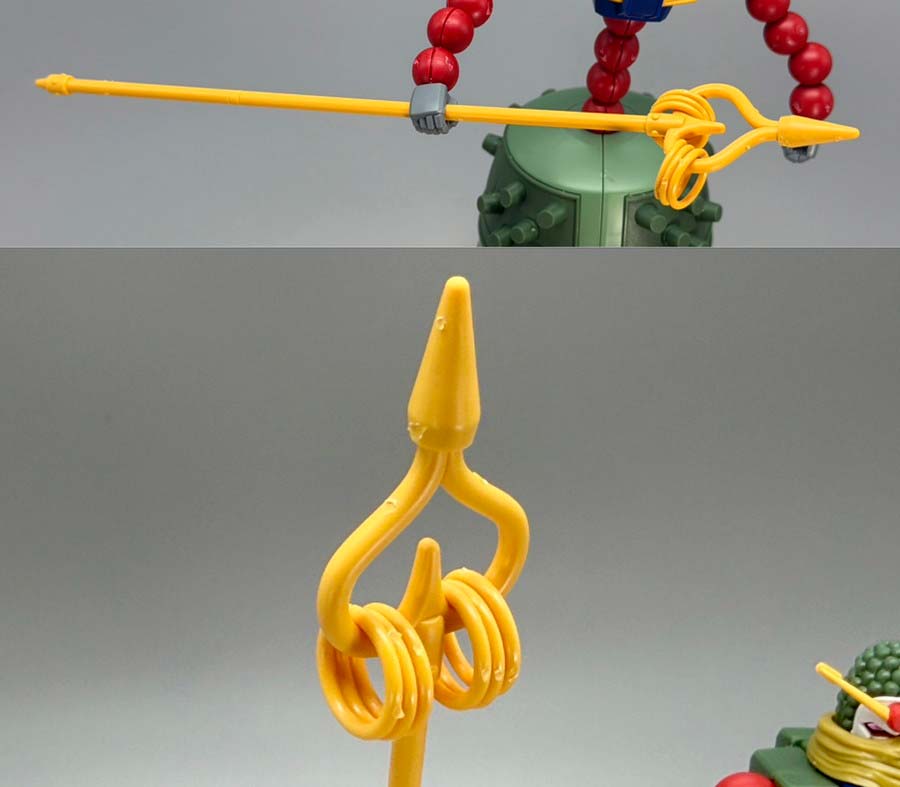 HGマンダラガンダムのガンプラレビュー画像です