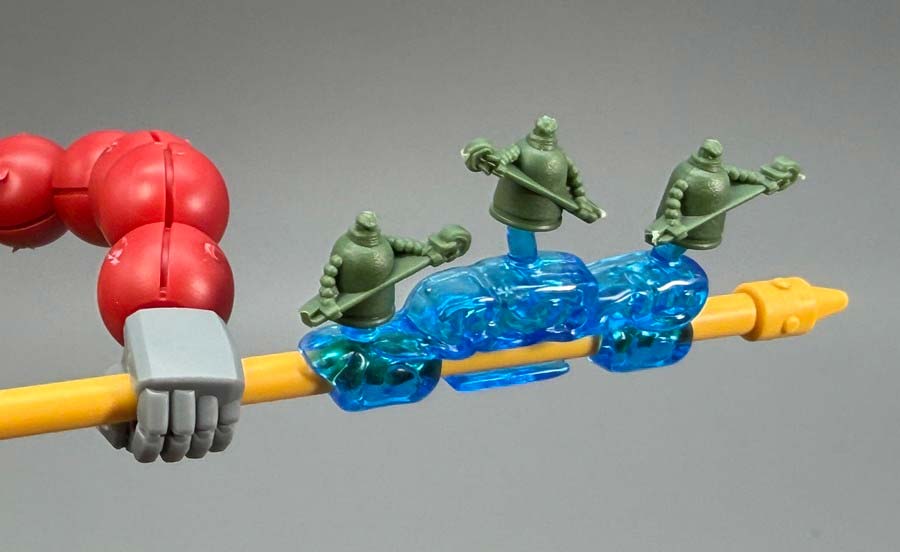 HGマンダラガンダムのガンプラレビュー画像です